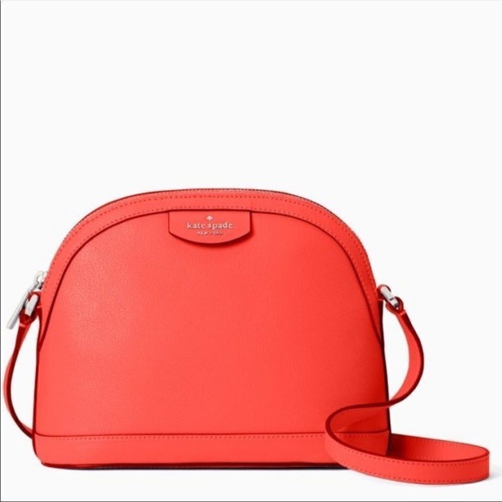 🆕 Kate Spade Sylvia Dome leather Crossbody 